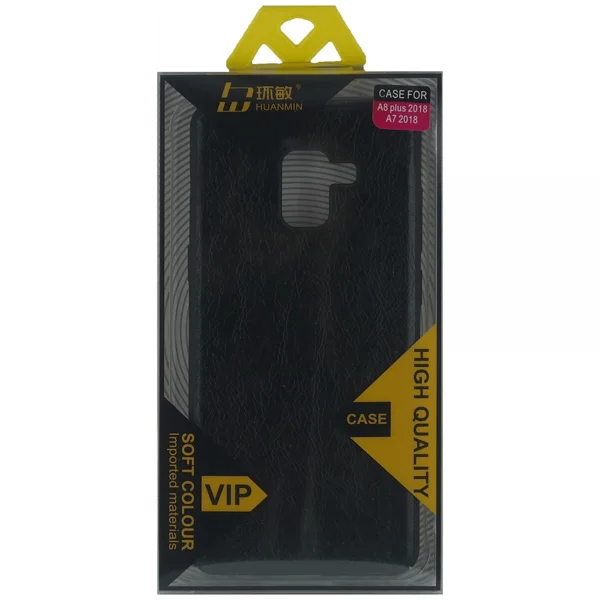 Nettech Samsung Galaxy A730 A8 Plus 2018 Uyumlu Arka Koruma Arka Koruma Kılıf (Siyah) VR-9179 - 2