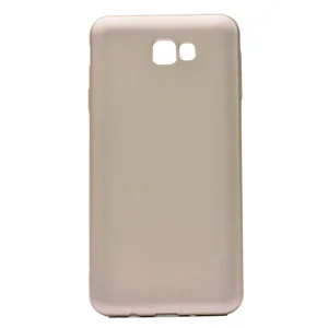 Galaxy J7 Prime Kılıf Zore Premier Silikon Kapak - Gold