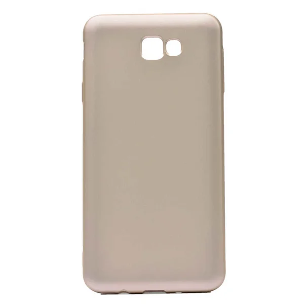 Galaxy J7 Prime Kılıf Zore Premier Silikon Kapak - Gold - 1