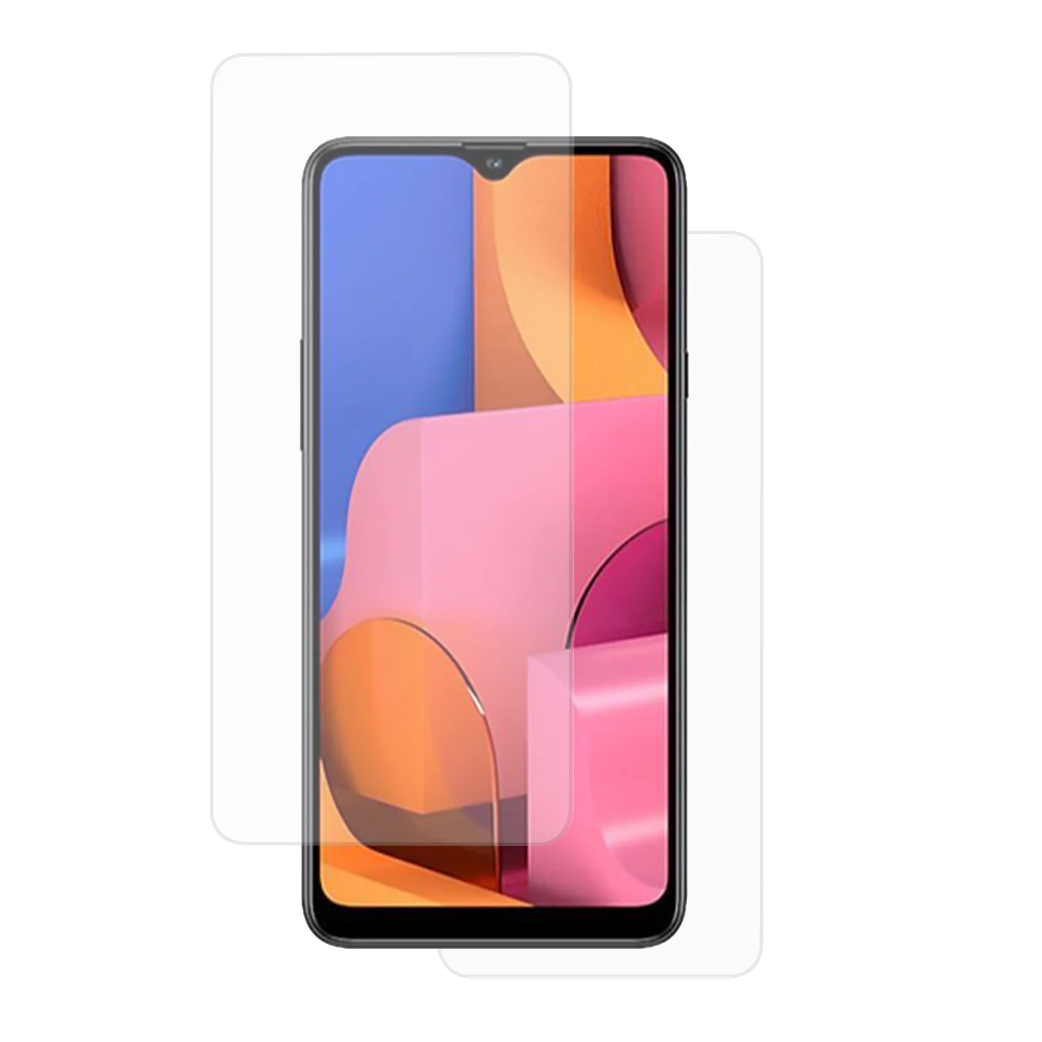 Exquıs Samsung Galaxy A31 Uyumlu Ön ve Arka Koruma 360 Full Kaplama (Şeffaf) NT-83116
