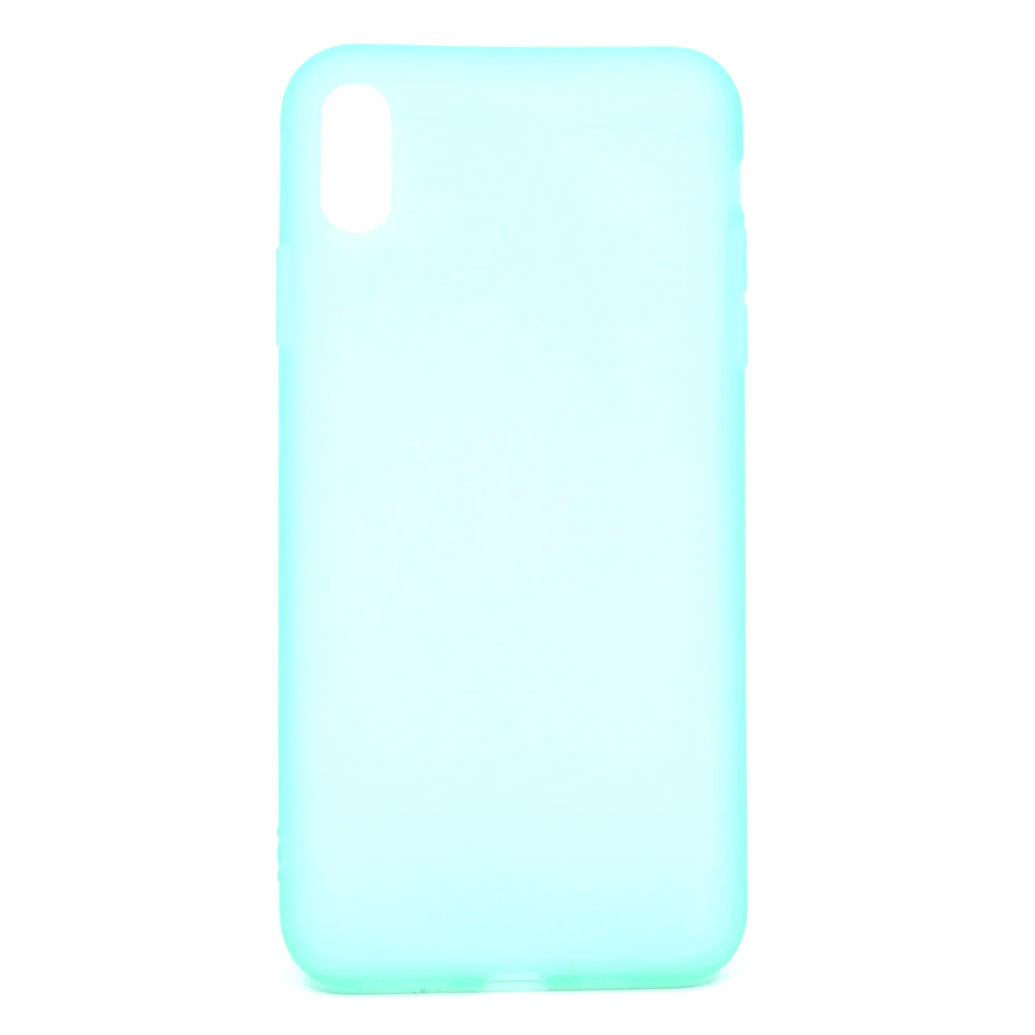 Nettech Apple iPhone XS Max Uyumlu Buzlu Seri Arka Koruma Kılıf (Yeşil) NT-80936