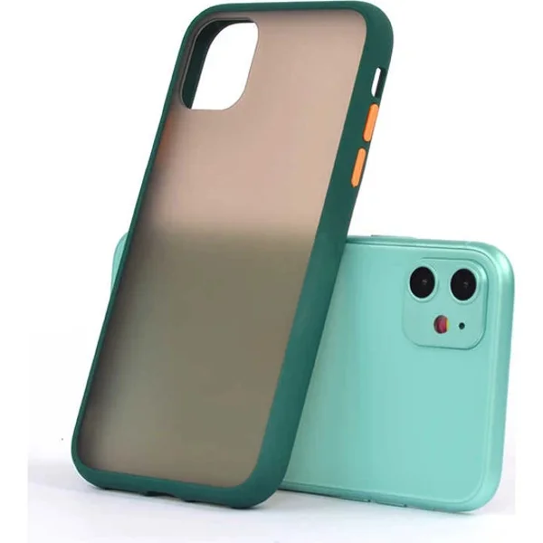 Nettech Apple iPhone 11 Pro Uyumlu Montreal Seri Arka Koruma Kılıf (Yeşil) NT-91250 - 2