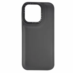 Nettech Apple iPhone 13 Pro Uyumlu Casetify Buff Seri Arka Koruma Kılıf (Siyah) NT-98213
