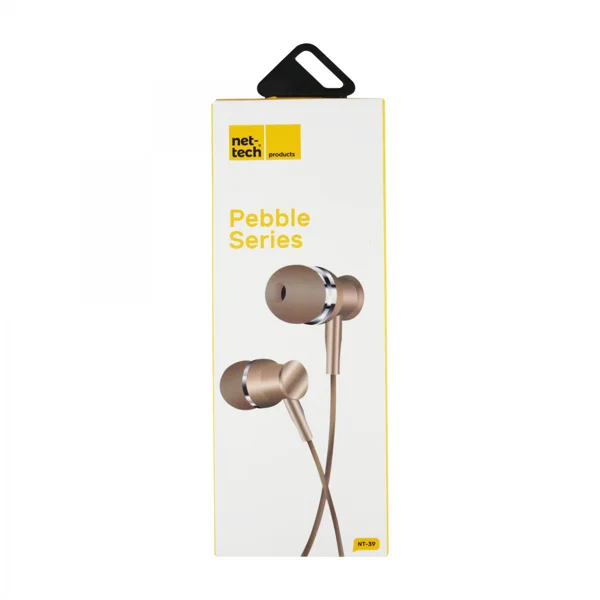 Nettech NT-39 3.5 Jack Girişli Kulak İçi Kulaklık (Gold) VR-14247