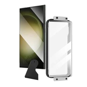 Galaxy Note 20 Ultra Zore Hizalama Aparatlı Estek Easy Body Ekran Koruyucu - Siyah