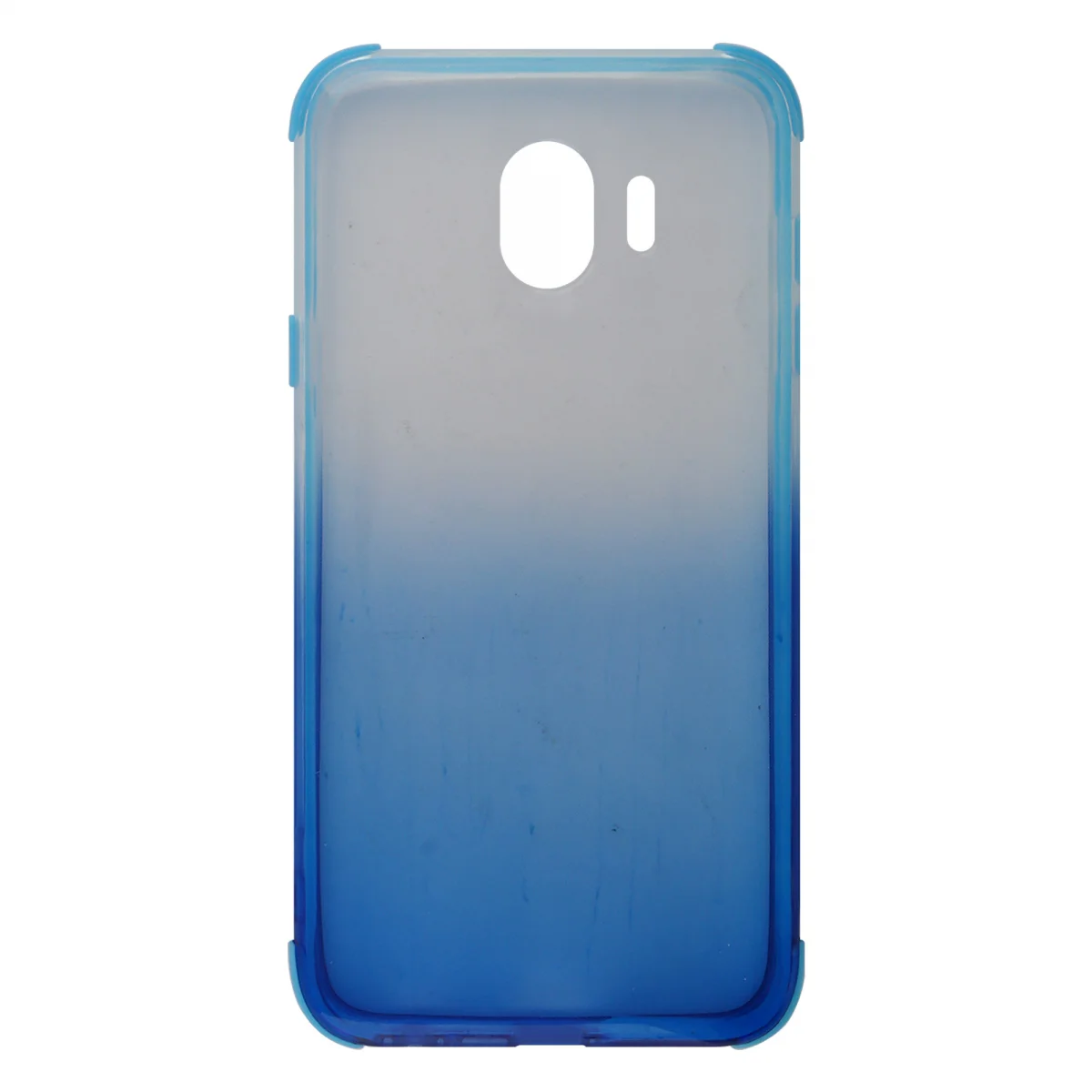 Nettech Samsung Galaxy J400 J4 Uyumlu Transparan Arka Koruma Kılıf (Mavi) VR-11952