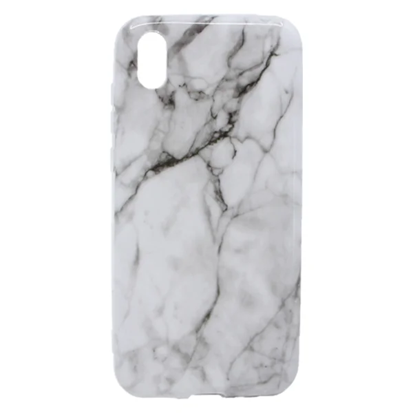 Nettech Apple iPhone XS Uyumlu Mermer Desenli Arka Koruma Kılıf NT-28592 - 4