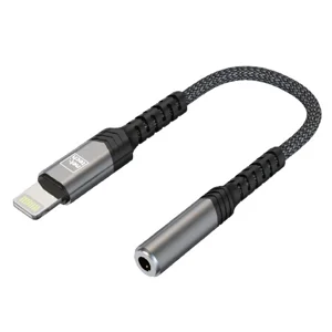 Nettech NT-OT01 Lightning To Jack Dönüştürücü (Siyah) NT-100947