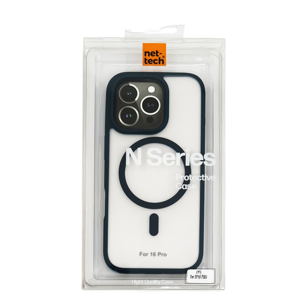 Nettech Apple iPhone 16 Pro Uyumlu NT-N060 Arka Koruma Kılıf (Mavi) NT-111221 - 3