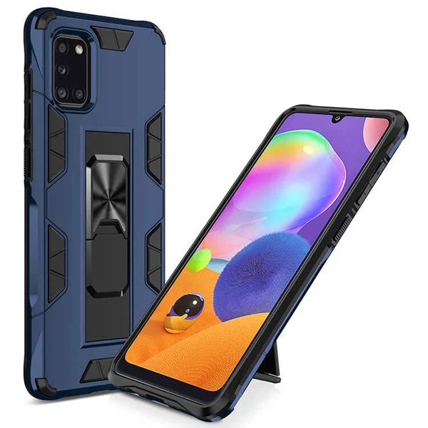 Galaxy A31 Kılıf Zore Volve Kapak - Lacivert - 1