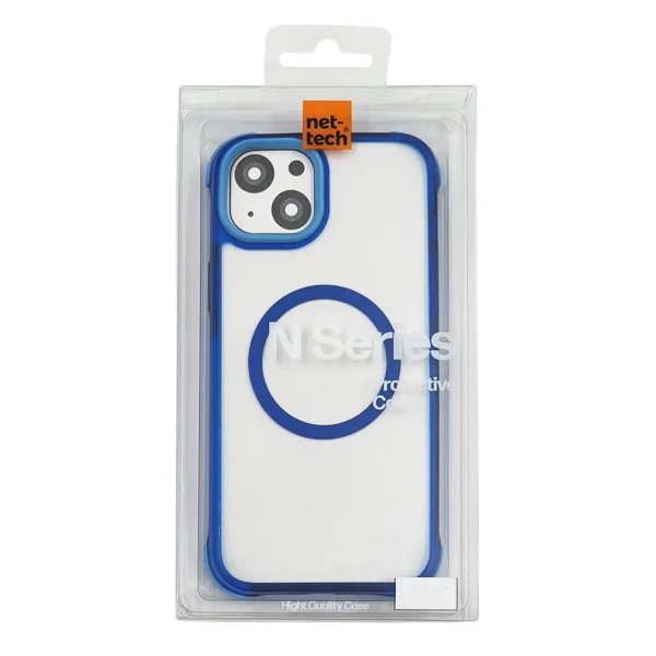 Nettech Apple iPhone 15 Plus Uyumlu NT-N040 Arka Koruma Kılıf (Mavi) NT-108210 - 3