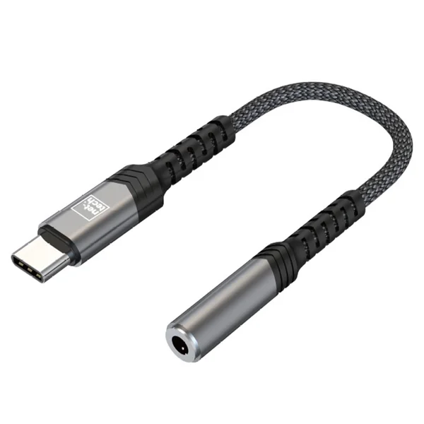 Nettech NT-OT02 Type-C To Aux Dönüştürücü (Siyah) NT-100948 - 1