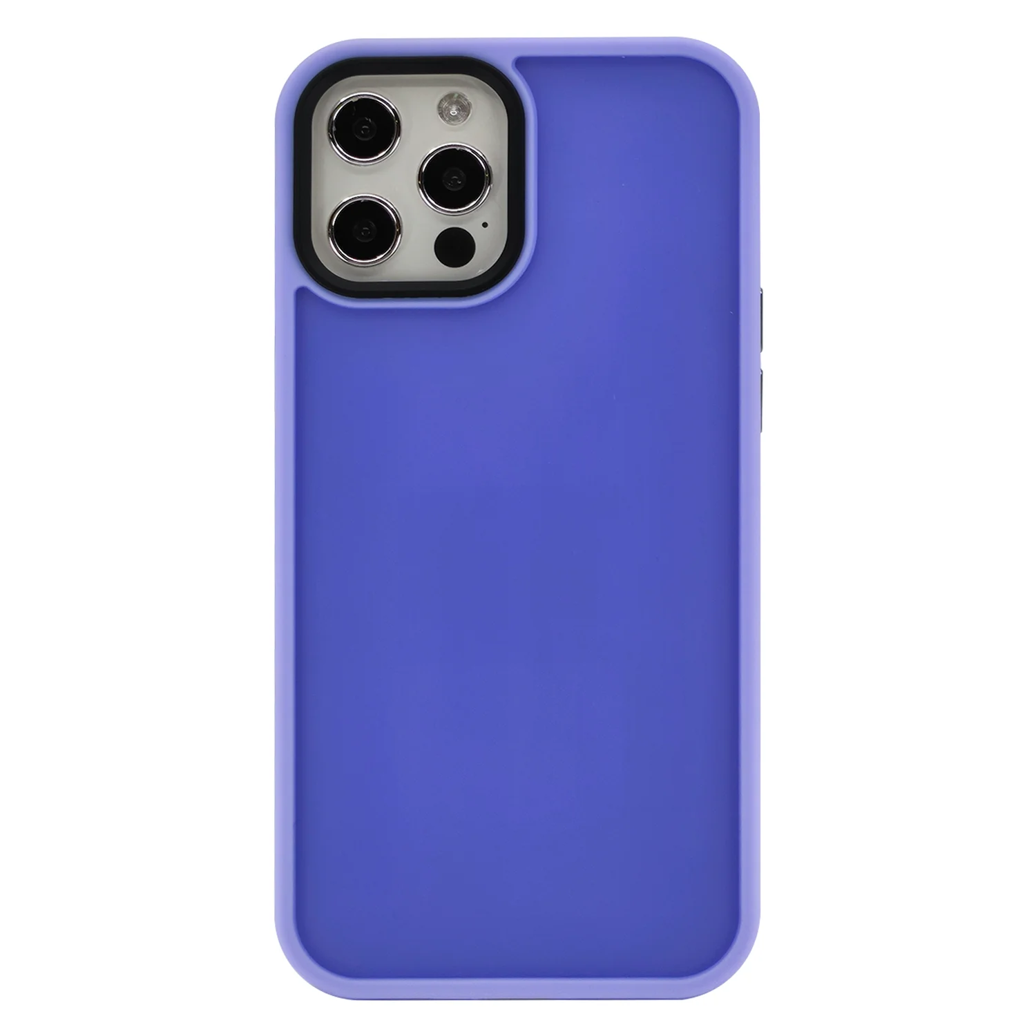 Nettech Apple iPhone 12 Pro Max Uyumlu Sunday Seri Arka Koruma Kılıf (Lila) NT-95495