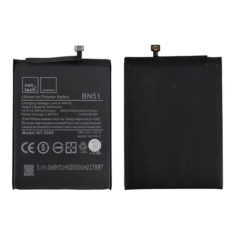 Teknonet Xiaomi Redmi 8 Uyumlu Nettech BN51 4900 mAh Batarya NT-82590