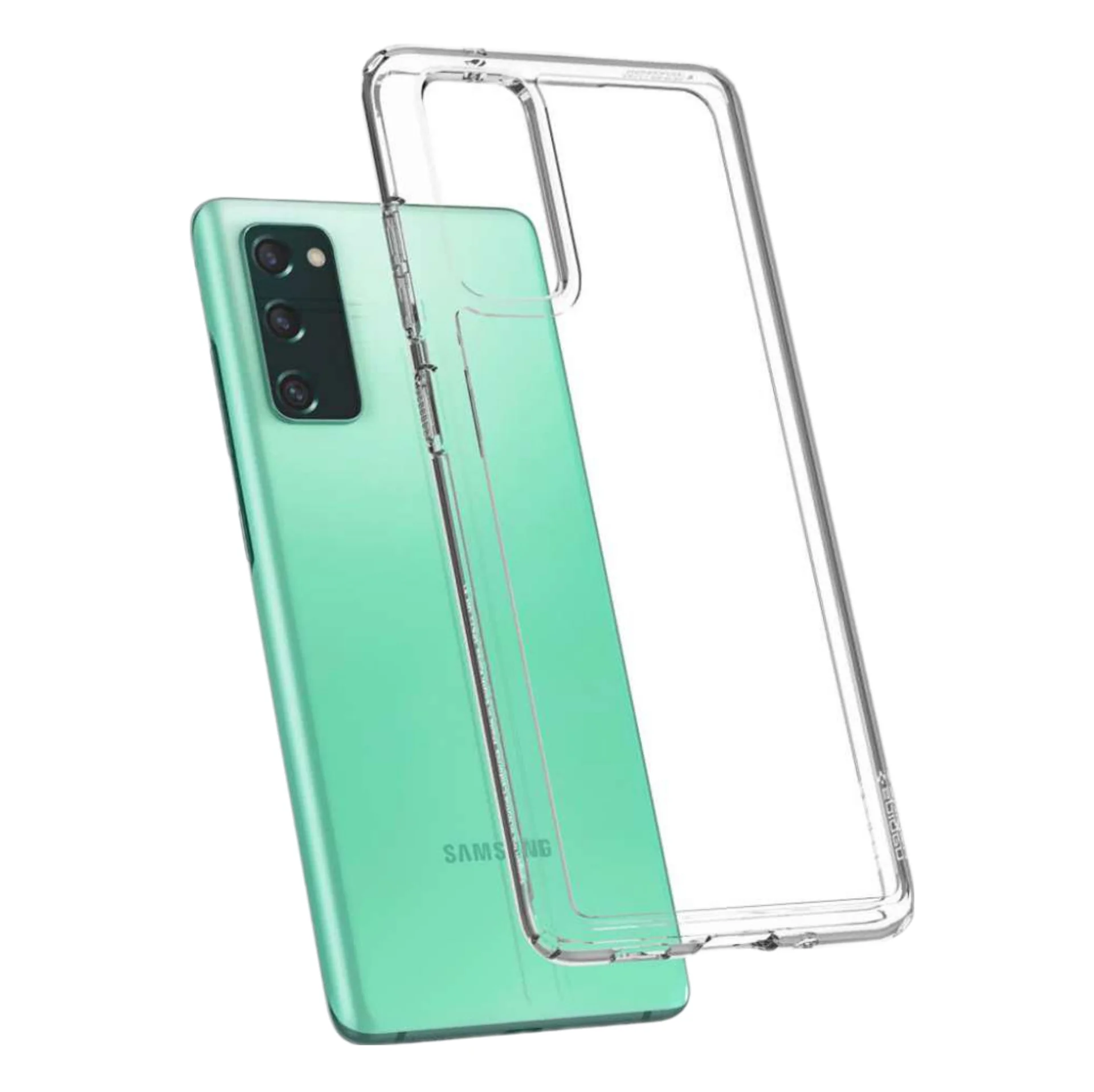 Nettech Samsung Galaxy S20 FE Uyumlu Lüx Seri Kamera Korumalı Arka Koruma Kılıf (Şeffaf) NT-95724