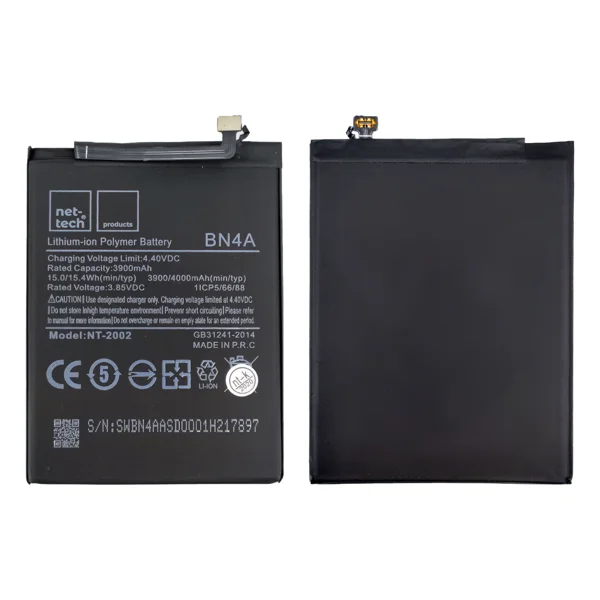 Teknonet Xiaomi Redmi Note 7 Uyumlu Nettech BN4A 4000 MAh Batarya NT-82583 - 1