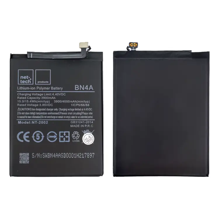 Teknonet Xiaomi Redmi Note 7 Uyumlu Nettech BN4A 4000 MAh Batarya NT-82583