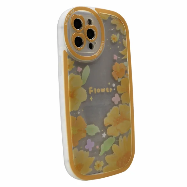 Nettech Apple iPhone 12 Pro Max Uyumlu Young Seri Arka Koruma Kılıf (Sarı) NT-97273 - 2