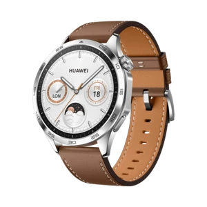 Huawei Watch GT 4 - Paslanmaz Çelik - 46mm - GPS - Kahverengi