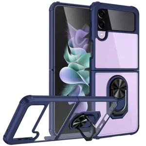 Galaxy Z Flip 3 Kılıf Zore Mola Kapak - Lacivert