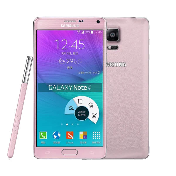 Samsung Galaxy Note 4 - 32 GB - Pembe - 1