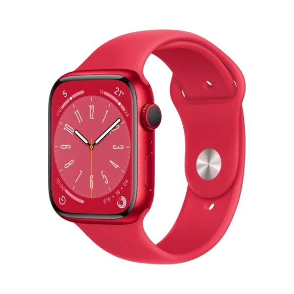 Apple Watch Series 8 - Alüminyum - 45mm - GPS - Kırmızı - 1