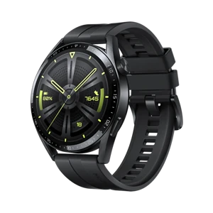 Huawei Watch GT3 Active - Paslanmaz Çelik - 46mm - GPS - Siyah