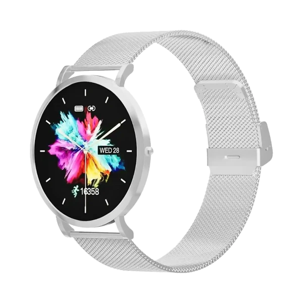 Fro LW-43V - Paslanmaz Çelik - 43mm - Bluetooth - Gümüş - 1