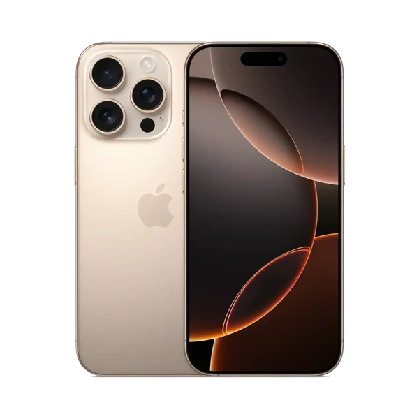 Apple iPhone 16 Pro Max - 256 GB - E-Sim - Çöl Titanyum - 1