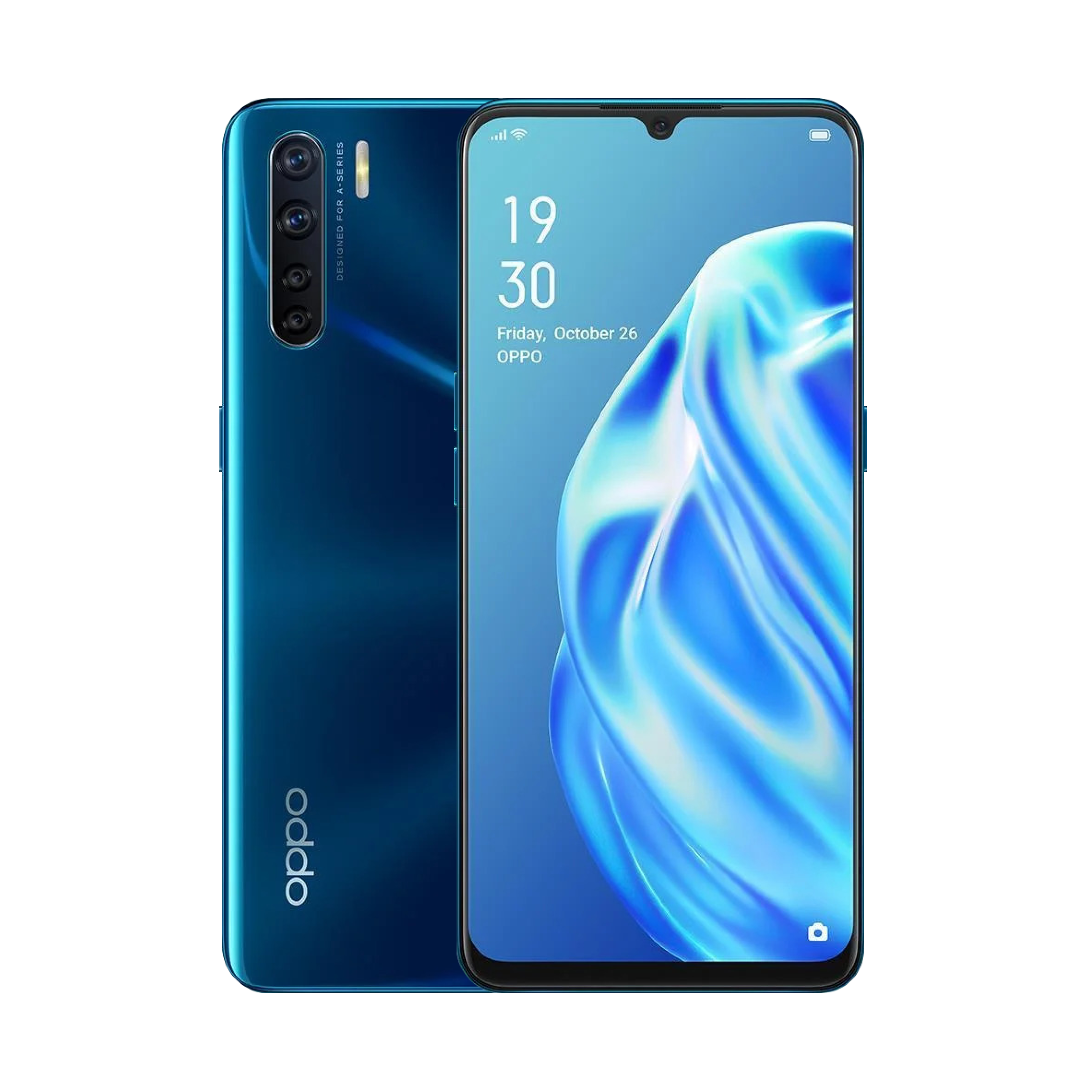 Yenilenmiş Oppo A91 128 GB Mavi Getmobil