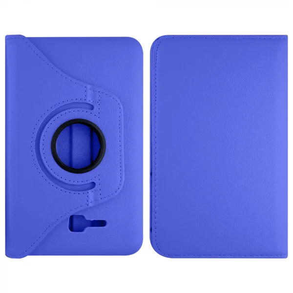 Nettech Samsung Galaxy T111 Tab 3 Lite Uyumlu 360 Kapaklı Kılıf (Lacivert) VR-13533 - 2