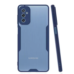 Galaxy M52 Kılıf Zore Parfe Kapak - Lacivert