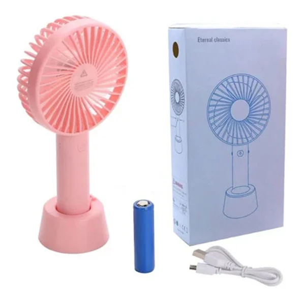Nettech Q9 Mini Boy Fan (Pembe) VR-15729 - 4