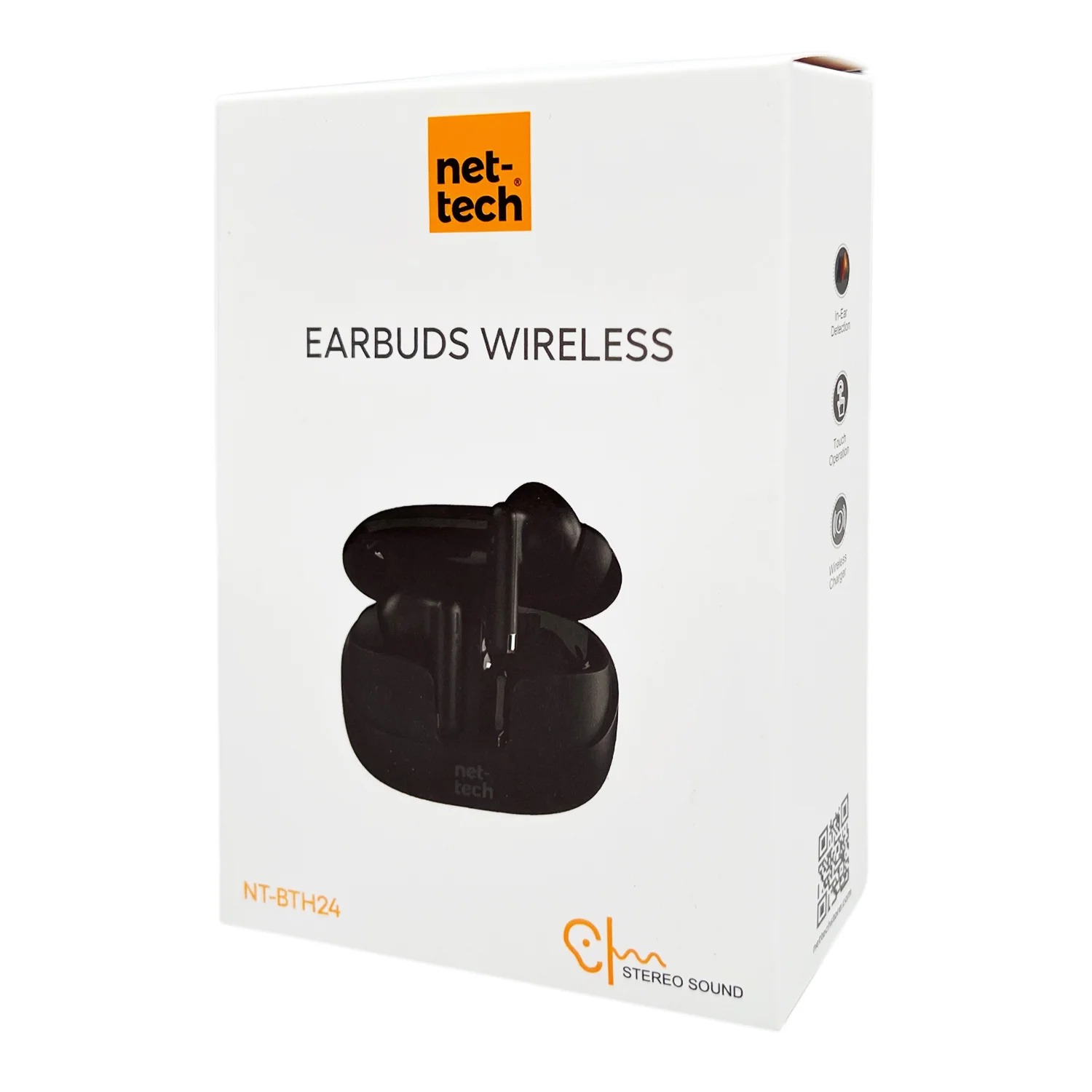 Nettech NT-BTH24 Kulakiçi Bluetooth Kulaklık (Siyah) NT-107854