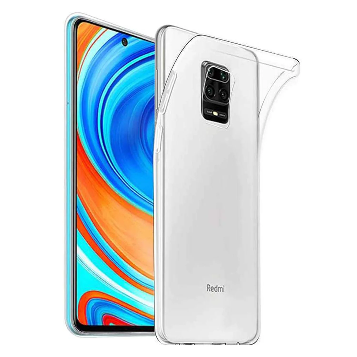 Nettech Xiaomi Redmi Note 9 Uyumlu Lüx Seri Arka Koruma Kılıf (Şeffaf) NT-80616