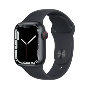 Apple Watch Series 7 - Alüminyum - 41mm - Cellular - Gece yarısı