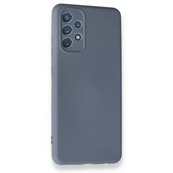 Nettech Samsung Galaxy A33 Uyumlu Nano Arka Koruma Kılıf (Gri) NT-94044 - 2