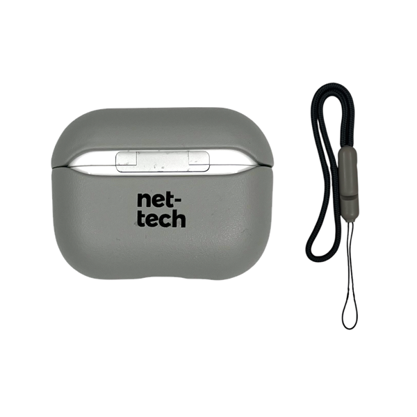Nettech Apple Airpods Pro Uyumlu NT-N050 Airpods Arka Koruma Kılıf (Gri) NT-109431 - 2