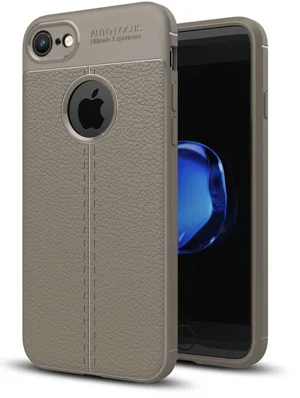 Apple iPhone 6 Plus Kılıf Zore Niss Silikon Kapak - Gri