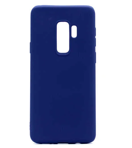 Galaxy S9 Plus Kılıf Zore Premier Silikon Kapak - Lacivert