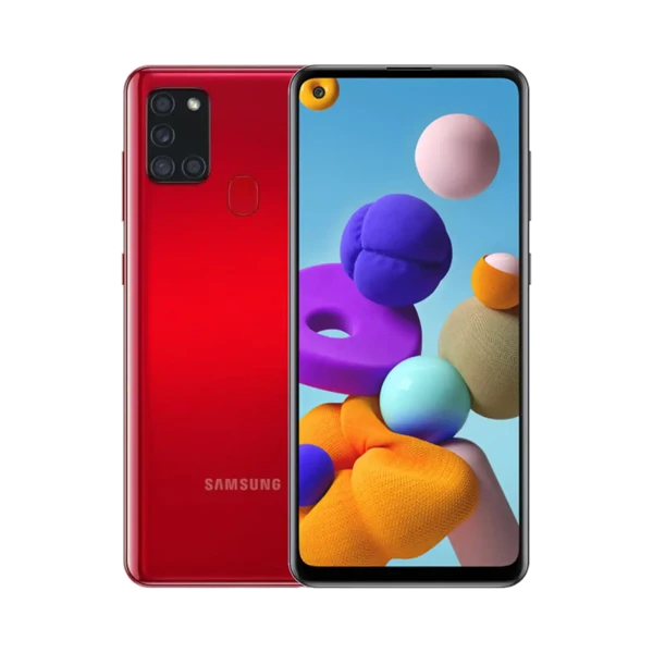 Samsung Galaxy A21s - 128 GB - Kırmızı - 1