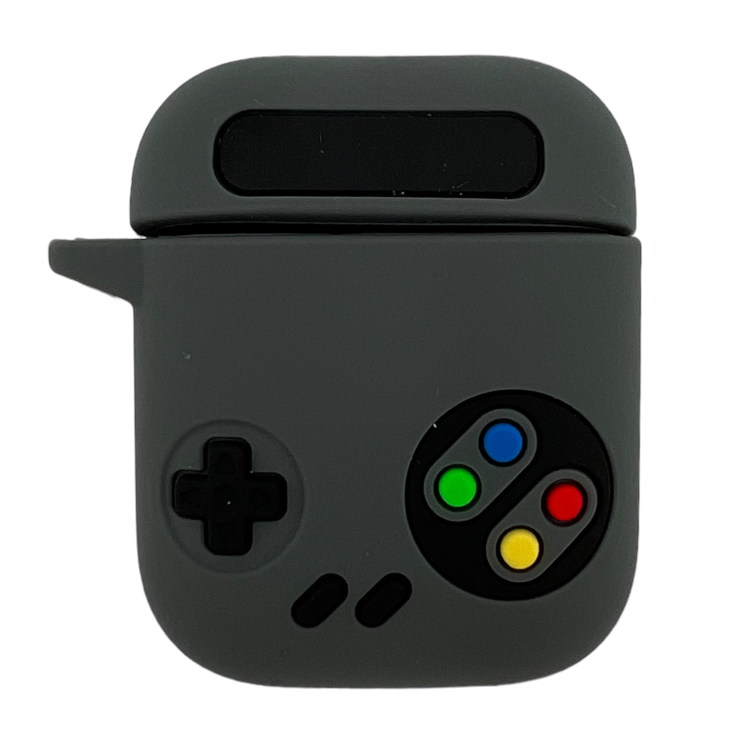 Nettech Apple Airpods 2.Nesil Uyumlu Airpods Gaming Arka Koruma Kılıf (Gri) NT-110081