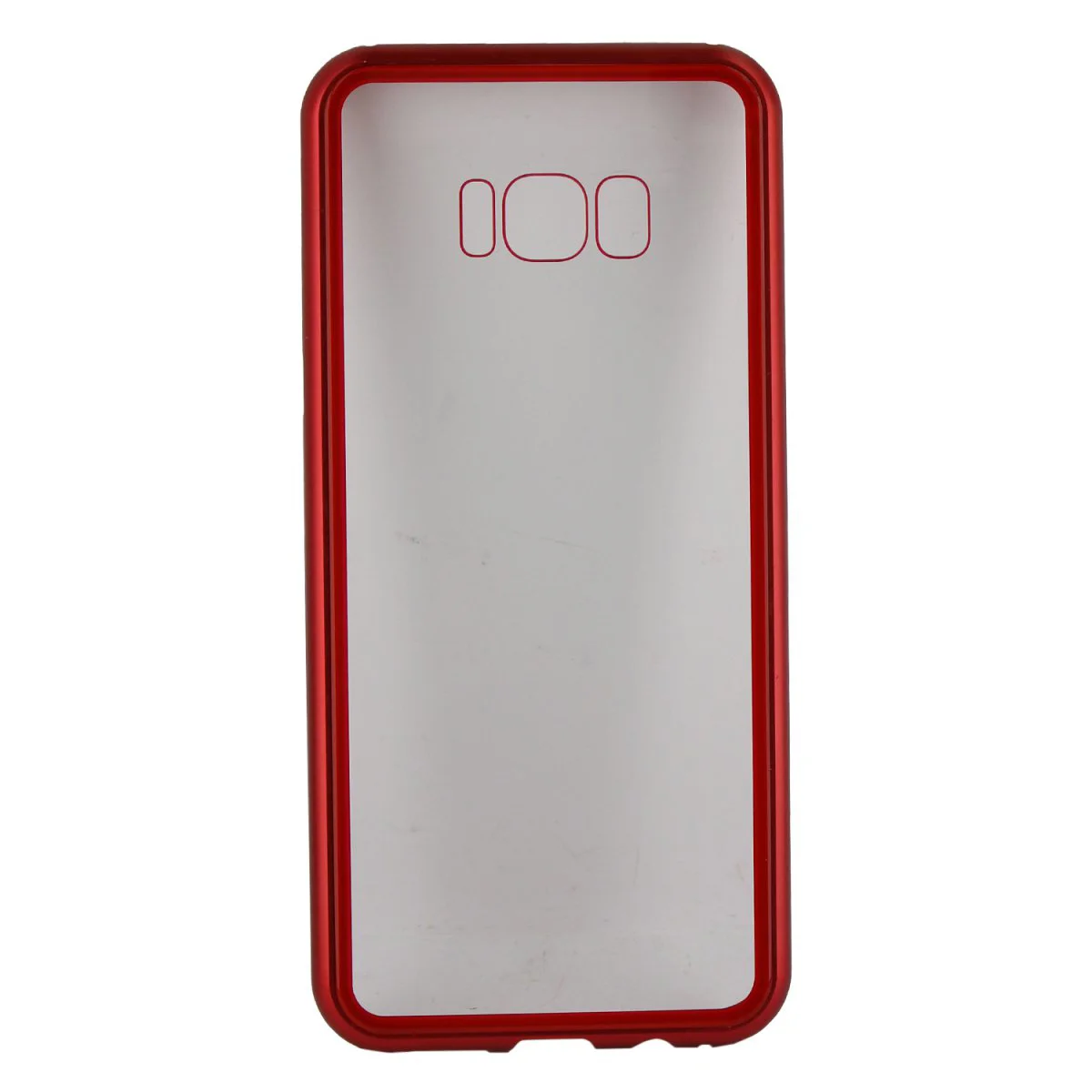 New Case Samsung Galaxy G955 S8 Plus Uyumlu Arka Koruma Arka Koruma Kılıf (Kırmızı) VR-11528