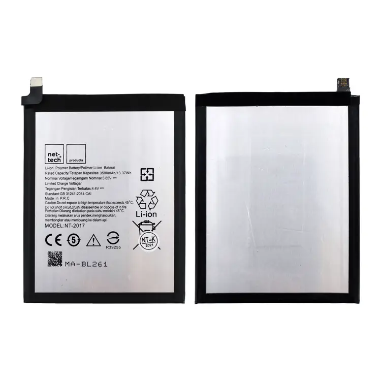 Teknonet Lenovo K5 Note A7020 Uyumlu Nettech NT-2017 3500 MAh Batarya NT-82535