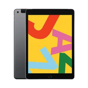Apple iPad (7. Nesil) - 128 GB - 10.2" - Cellular - Uzay Grisi