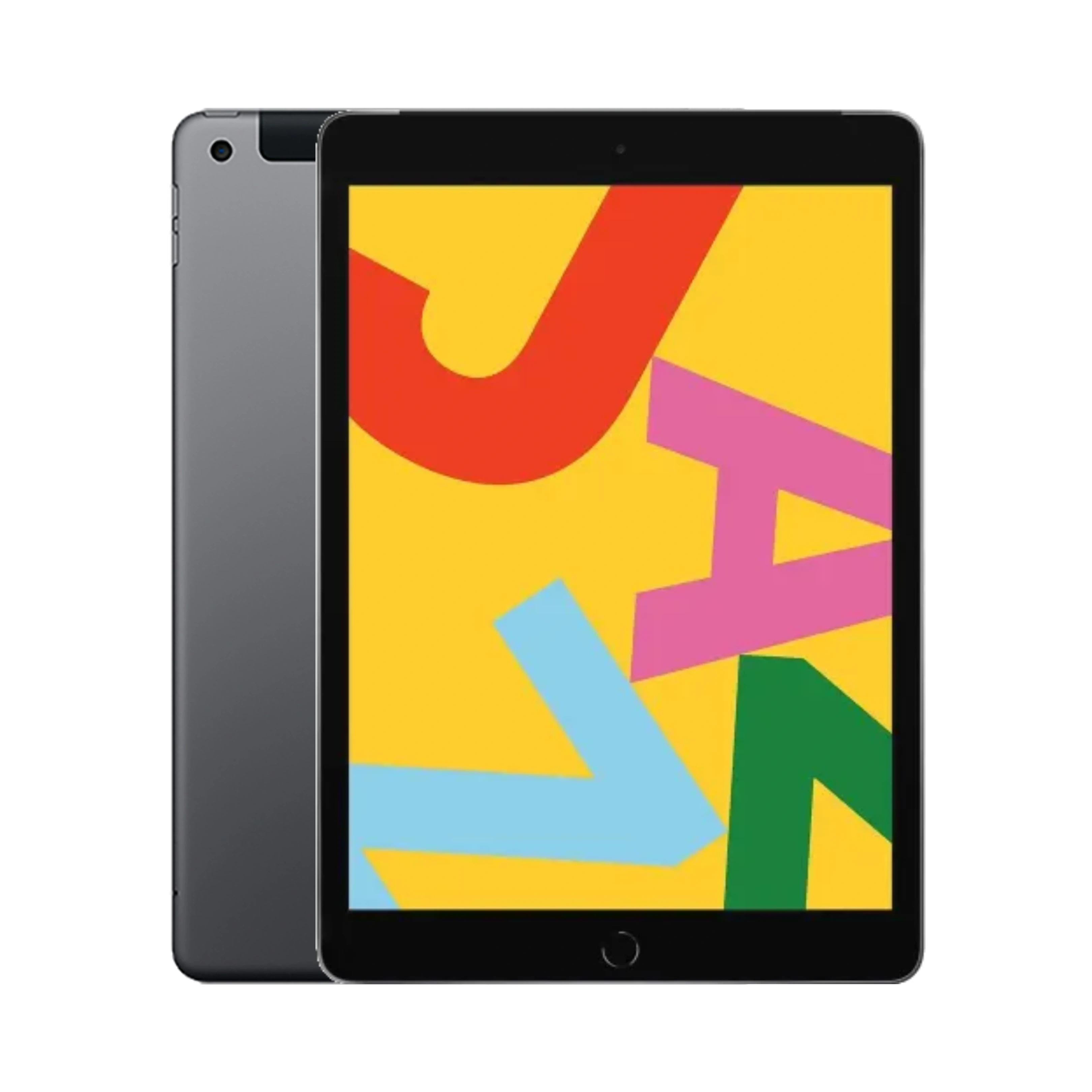 Apple iPad (7. Nesil) - 128 GB - 10.2" - Cellular - Uzay Grisi