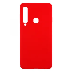 Nettech Samsung Galaxy A9 2018 Uyumlu Plane Seri Arka Koruma Kılıf (Kırmızı) VR-11624