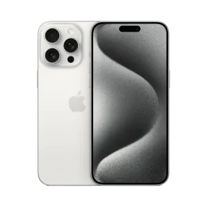 Apple iPhone 15 Pro Max - 256 GB - Beyaz Titanyum