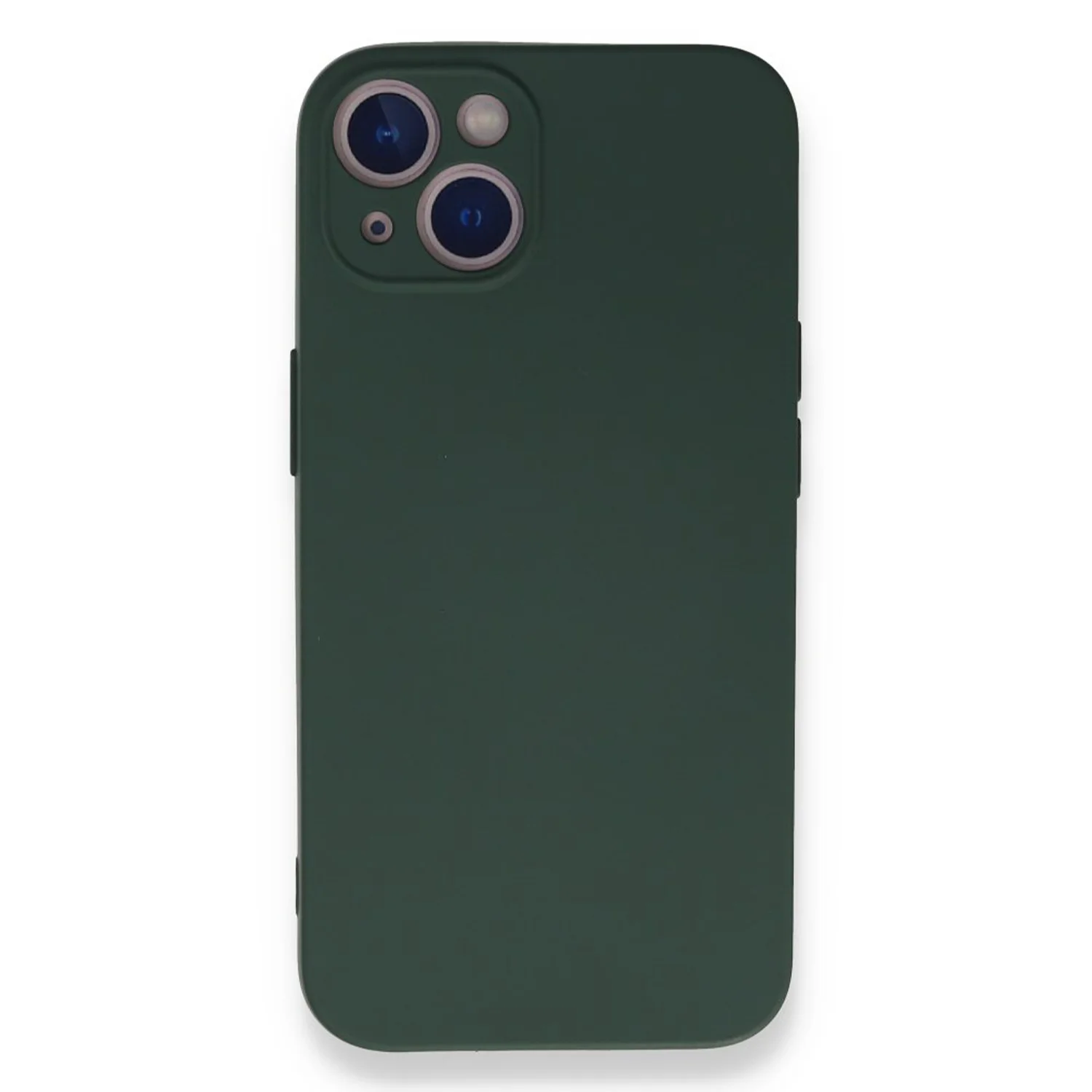 Nettech Apple iPhone 13 Uyumlu Nano Arka Koruma Kılıf (Koyu Yeşil) NT-94540