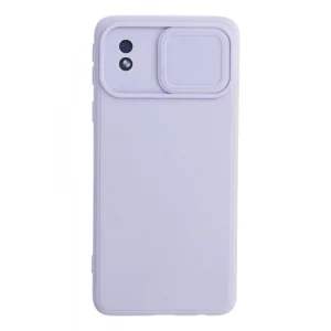Nettech Samsung Galaxy A01 Core Uyumlu Kızaklı Kamera Korumalı Arka Koruma Kılıf (Lila) NT-87151